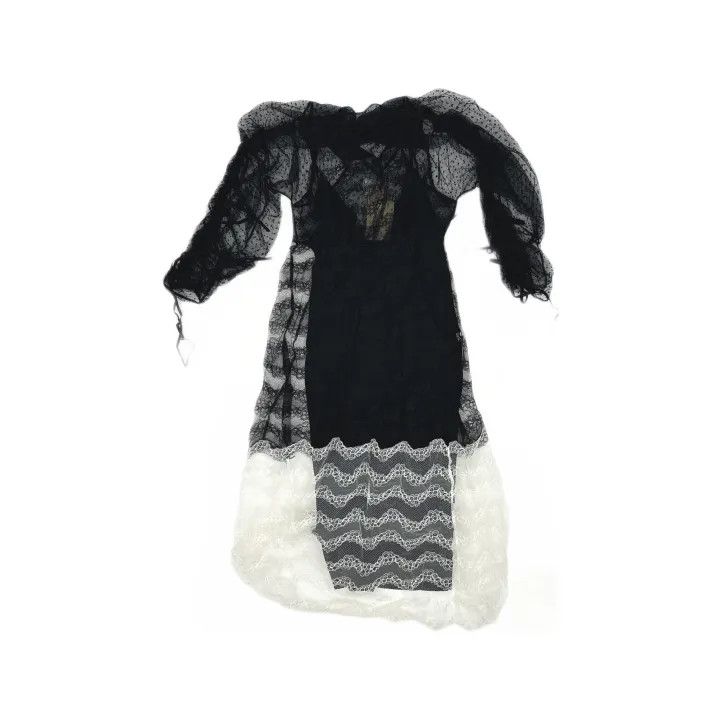 Burberry Burberry Black and White Lace Dress 0079 Size XS / US 0-2 / IT 36-38 - 2 Thumbnail