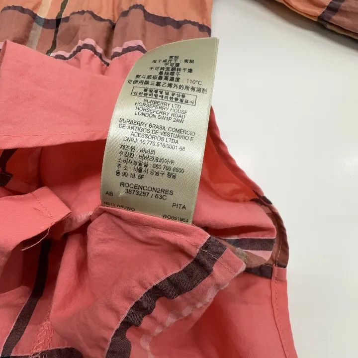 Burberry Burberry Casual Long Sleeve Shirt 0079 Size S / US 4 / IT 40 - 4 Thumbnail