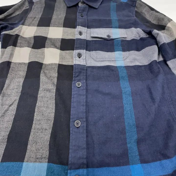 Burberry Burberry Plaid Long Sleeve Button-Up Shirt 0079 Size S / US 4 / IT 40 - 7 Thumbnail