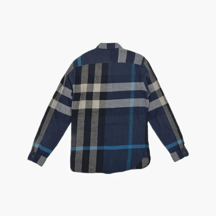 Burberry Burberry Plaid Long Sleeve Button-Up Shirt 0079 Size S / US 4 / IT 40 - 3 Thumbnail