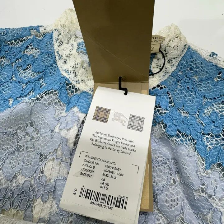Burberry Burberry Color Block Short Sleeve Dress 0079 Size M / US 6-8 / IT 42-44 - 5 Thumbnail