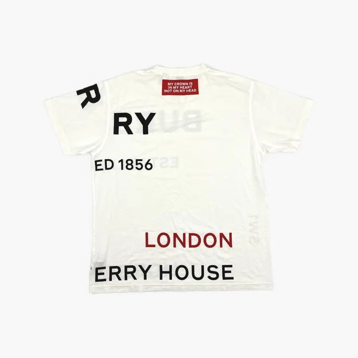 Burberry Burberry Loose Fit Letter Print T-Shirt 0079 Size S / US 4 / IT 40 - 3 Thumbnail