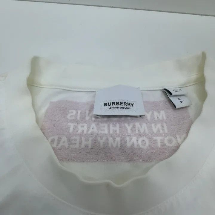 Burberry Burberry Loose Fit Letter Print T-Shirt 0079 Size S / US 4 / IT 40 - 6 Thumbnail