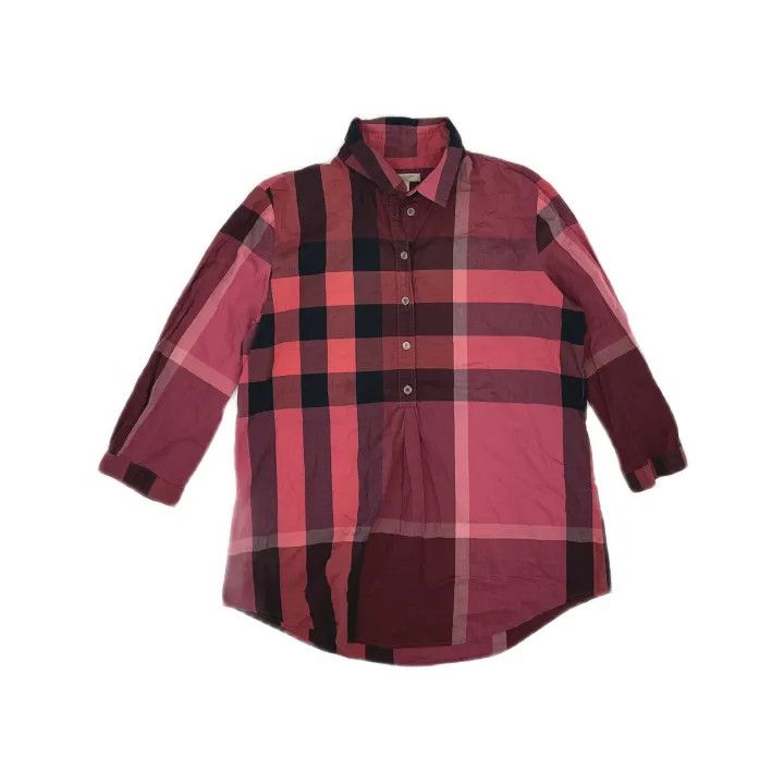 Burberry Burberry Casual Mid Sleeve Shirt 0079 Size L / US 10 / IT 46 - 2 Thumbnail