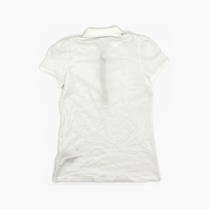 Burberry Burberry White Short Sleeve Polo Shirt 0079 Size M / US 6-8 / IT 42-44 - 3 Thumbnail