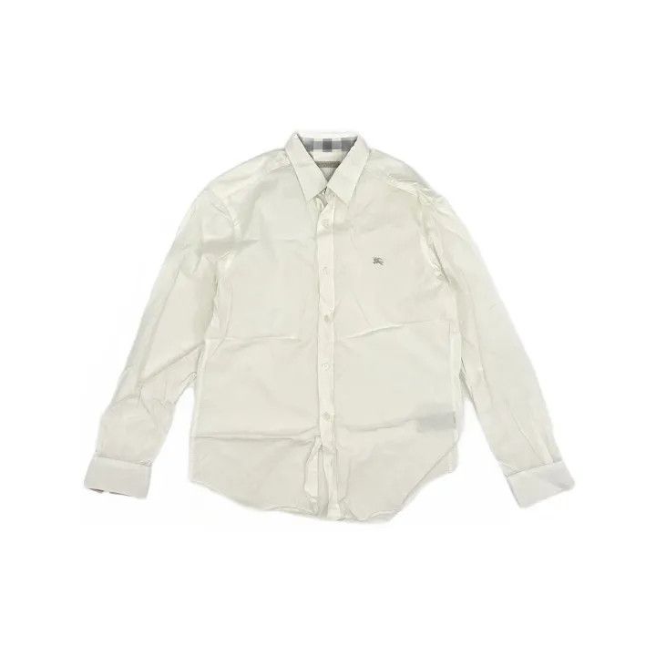 Burberry Burberry Simple Long Sleeve Shirt 0079 Size M / US 6-8 / IT 42-44 - 2 Thumbnail