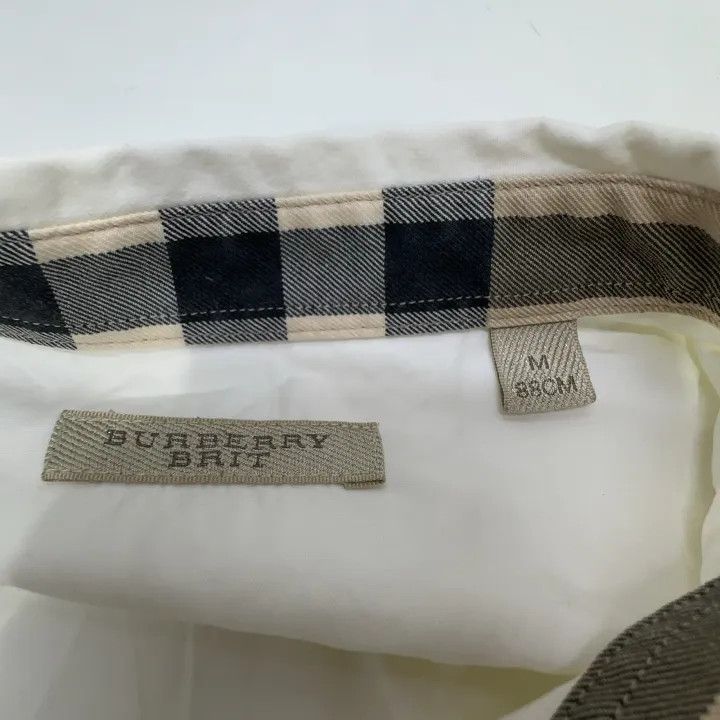 Burberry Burberry Simple Long Sleeve Shirt 0079 Size M / US 6-8 / IT 42-44 - 4 Thumbnail