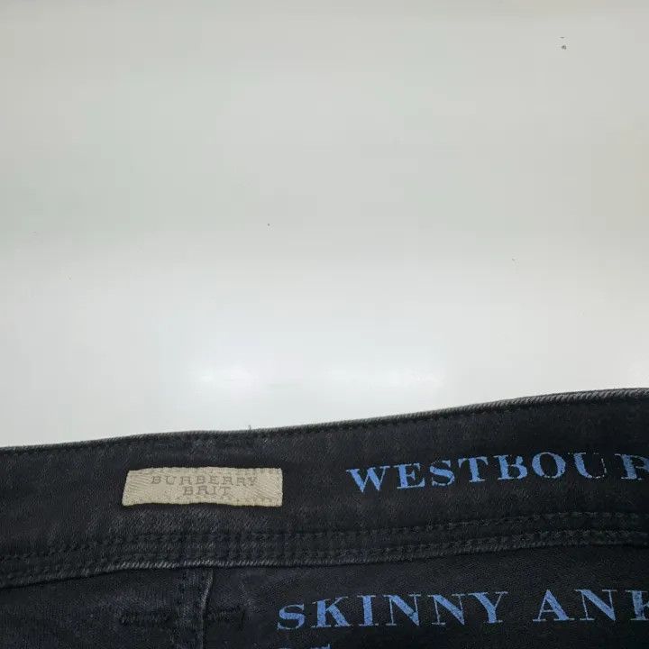 Burberry Burberry Simple Dual Pocket Casual Straight Pants 0079 Size 25" / US 0 / IT 36 - 4 Thumbnail