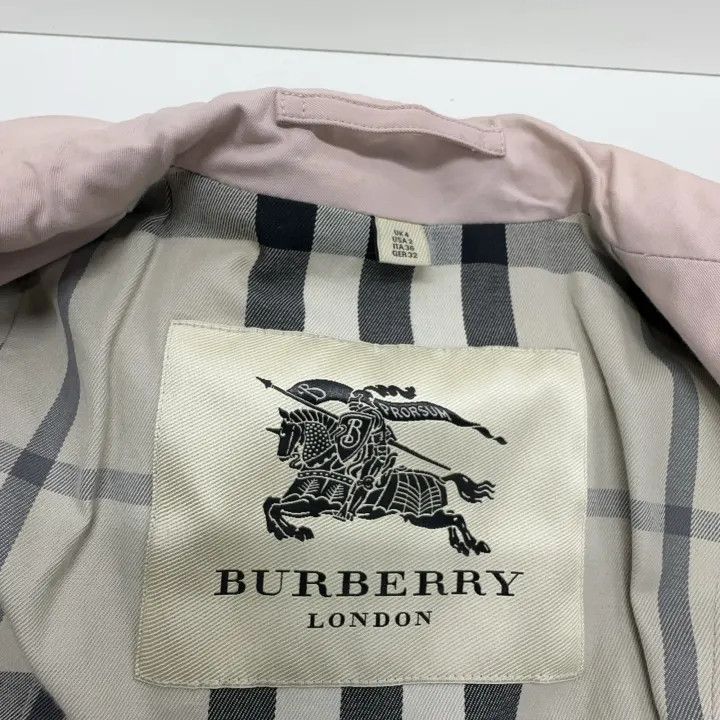Burberry Burberry Casual Beige Trench Coat 0079 Size S / US 4 / IT 40 - 5 Thumbnail