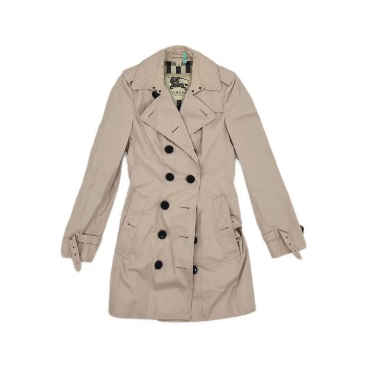 Burberry Burberry Casual Beige Trench Coat 0079 Size S / US 4 / IT 40 - 2 Thumbnail