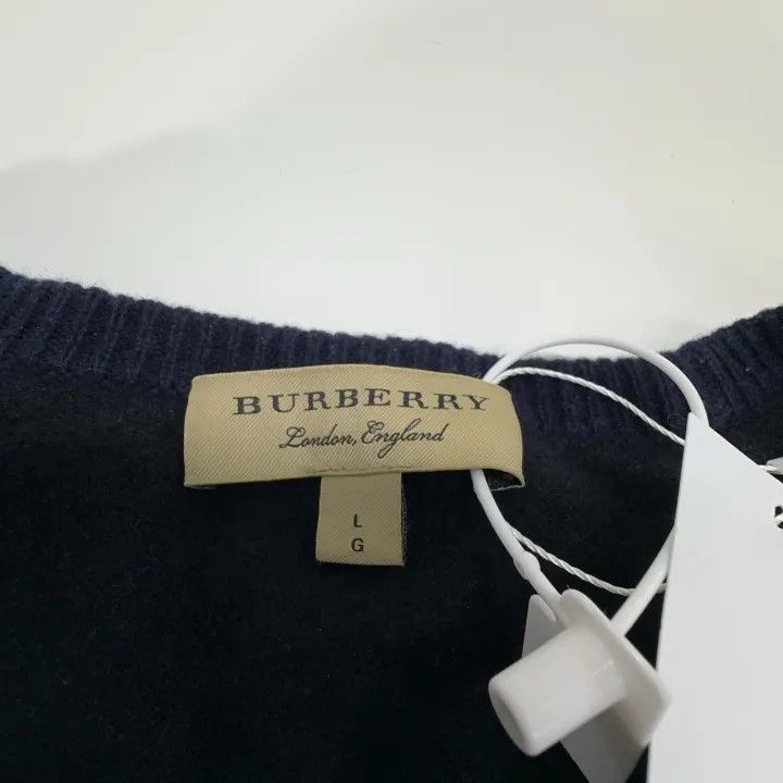 Burberry Burberry Crew Neck Color Block Knit Sweater 0079 Size L / US 10 / IT 46 - 5 Thumbnail