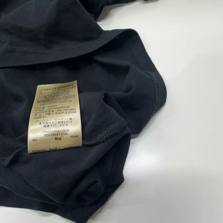 Burberry Burberry Black Logo Short Sleeve T-Shirt 0079 Size XXL / US 16-18 / IT 52-54 - 4 Thumbnail