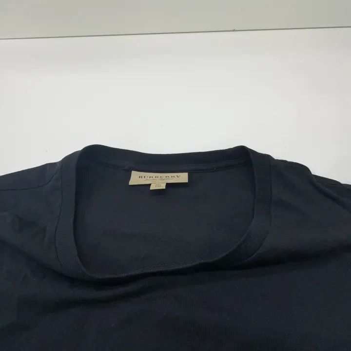 Burberry Burberry Black Logo Short Sleeve T-Shirt 0079 Size XXL / US 16-18 / IT 52-54 - 7 Thumbnail