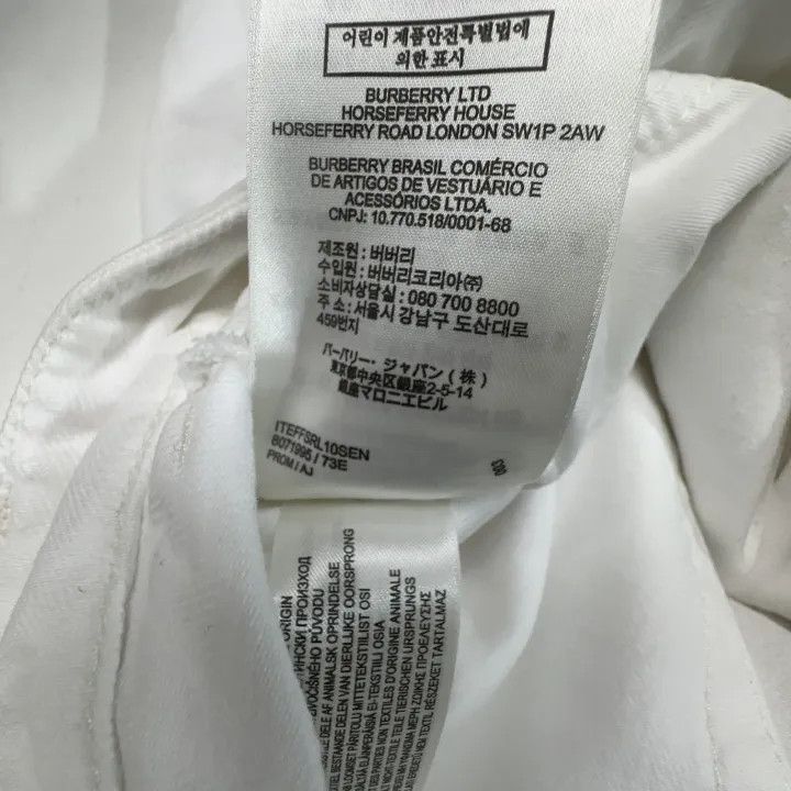 Burberry Burberry White Pocket Mini Skirt for Women 0079 Size 30" / US 8 / IT 44 - 3 Thumbnail