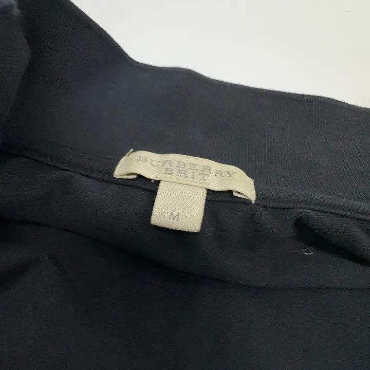 Burberry Burberry Black Short Sleeve Polo Shirt 0079 Size M / US 6-8 / IT 42-44 - 5 Thumbnail