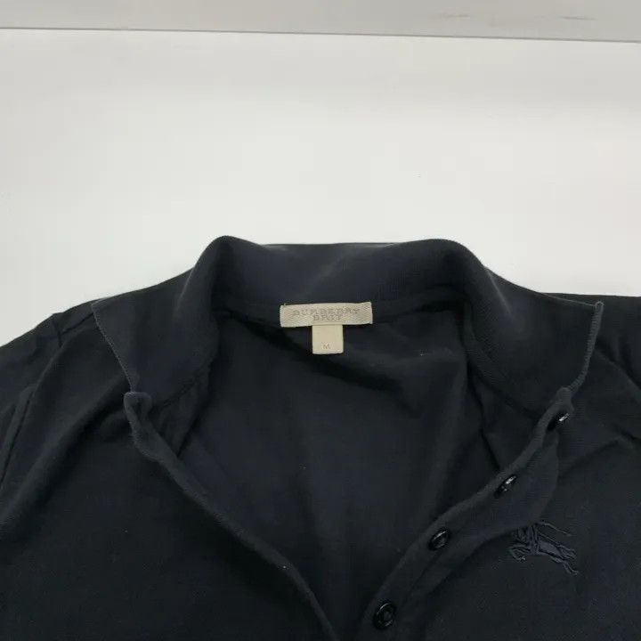 Burberry Burberry Black Short Sleeve Polo Shirt 0079 Size M / US 6-8 / IT 42-44 - 6 Thumbnail