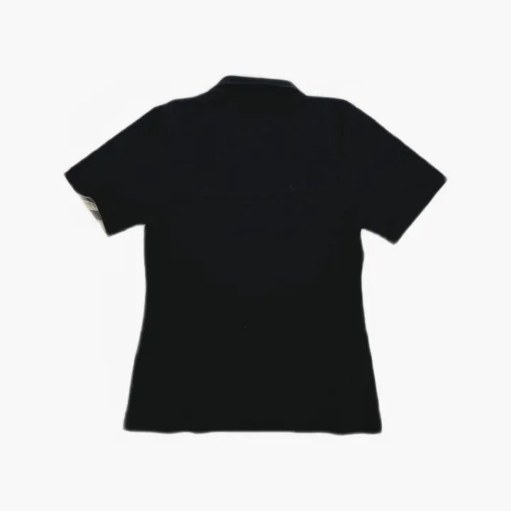 Burberry Burberry Black Short Sleeve Polo Shirt 0079 Size M / US 6-8 / IT 42-44 - 3 Thumbnail