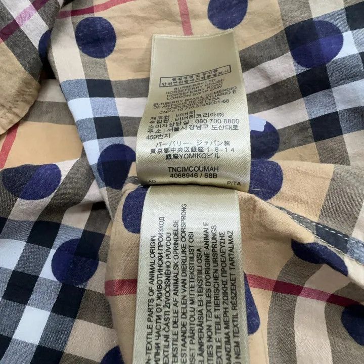 Burberry Burberry Casual Long Sleeve Button-Up Shirt 0079 Size XXL / US 16-18 / IT 52-54 - 4 Thumbnail