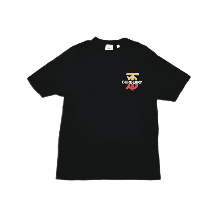 Burberry Burberry Color Block Logo Short Sleeve T-Shirt 0079 Size M / US 6-8 / IT 42-44 - 2 Thumbnail