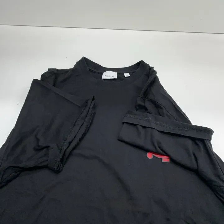 Burberry Burberry Color Block Logo Short Sleeve T-Shirt 0079 Size M / US 6-8 / IT 42-44 - 7 Thumbnail