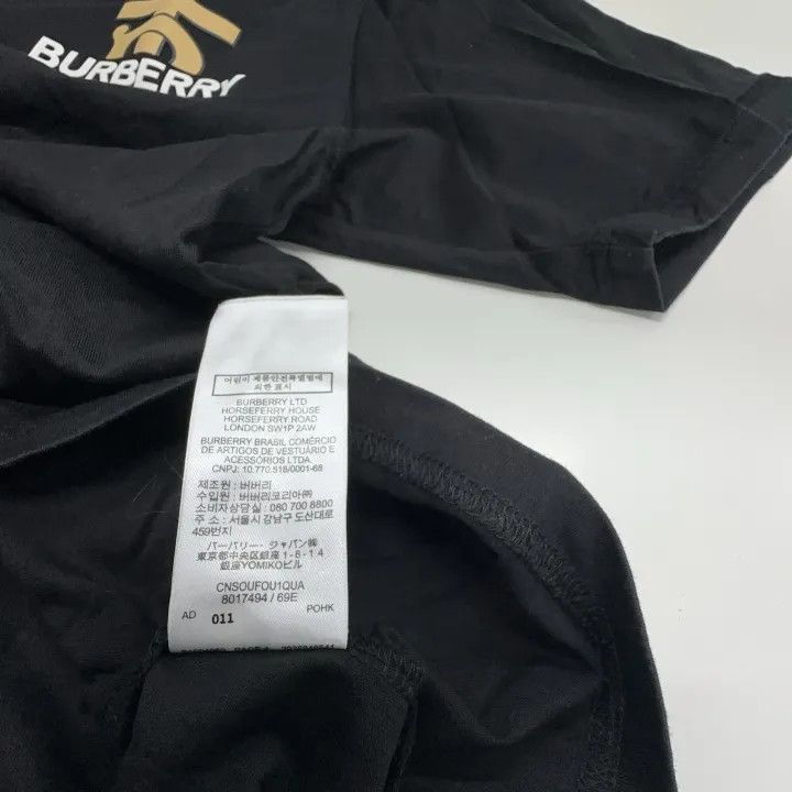 Burberry Burberry Color Block Logo Short Sleeve T-Shirt 0079 Size M / US 6-8 / IT 42-44 - 4 Thumbnail