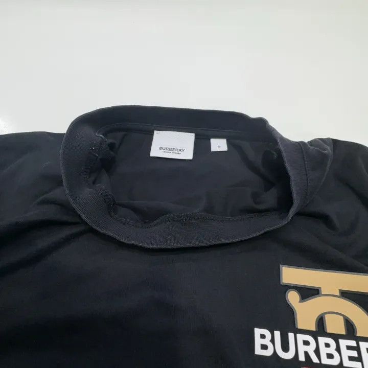Burberry Burberry Color Block Logo Short Sleeve T-shirt 0079 Size M / US 6-8 / IT 42-44 - 6 Thumbnail