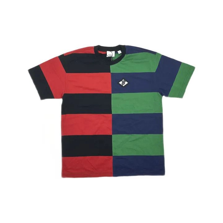 Burberry Burberry Color Block Short Sleeve T-Shirt 0079 Size XXS / US 00 / IT 34 - 2 Thumbnail