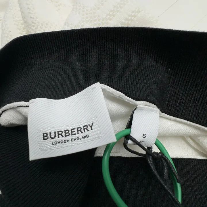 Burberry Burberry SS23 Color Block Mini Skirt 0079 Size 23" - 2 Thumbnail