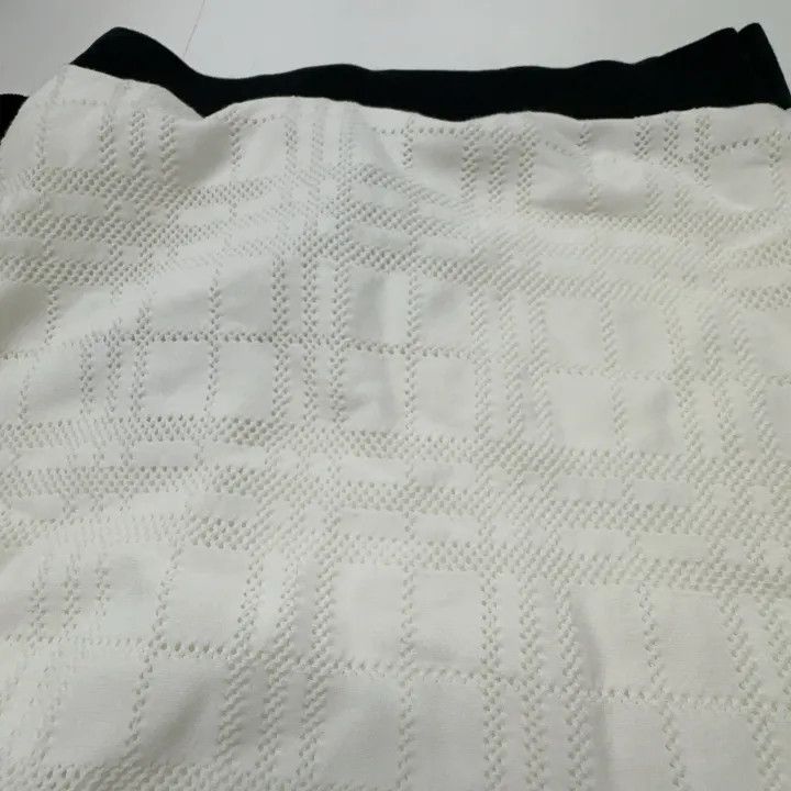 Burberry Burberry SS23 Color Block Mini Skirt 0079 Size 23" - 4 Thumbnail