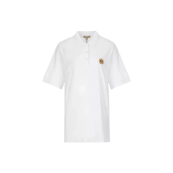 Burberry Burberry Embroidered Logo Short Sleeve Polo Shirt 0079 Size M / US 6-8 / IT 42-44 - 2 Thumbnail