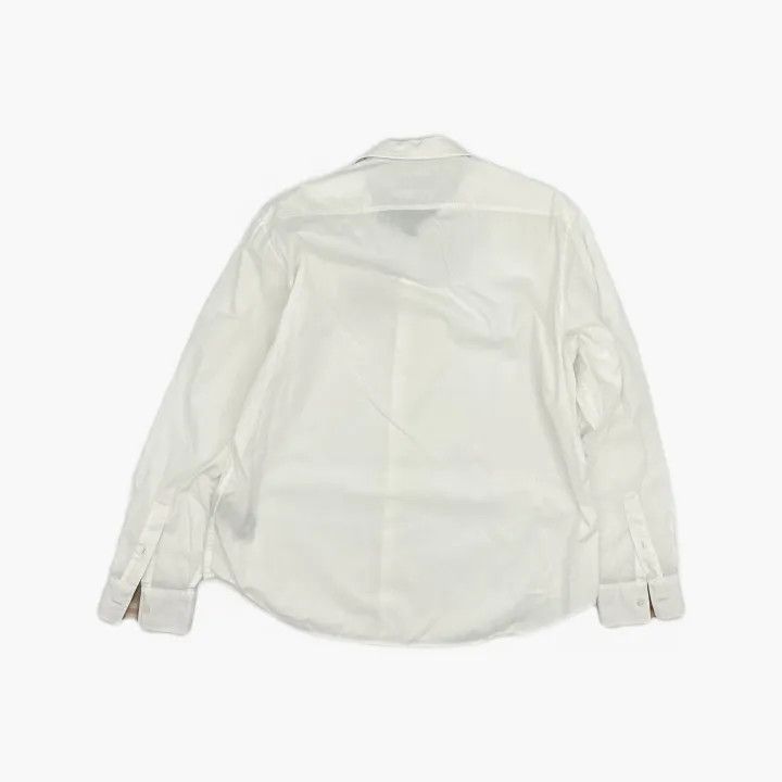 Burberry Burberry White Long Sleeve Shirt 0079 Size XL / US 12-14 / IT 48-50 - 3 Thumbnail