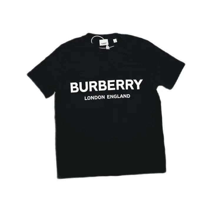 Burberry Burberry Logo Round Neck T-Shirt for Women 0079 Size M / US 6-8 / IT 42-44 - 2 Thumbnail