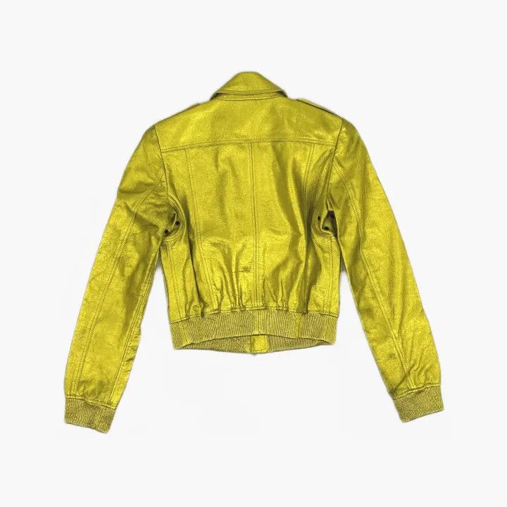 Burberry Burberry Stylish Casual Yellow Jacket 0079 Size S / US 4 / IT 40 - 3 Thumbnail