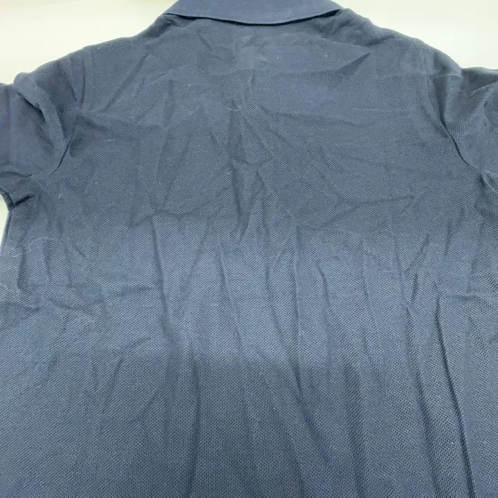 Burberry Burberry Navy Logo Short Sleeve Polo Shirt 0079 Size XS / US 0-2 / IT 36-38 - 6 Thumbnail