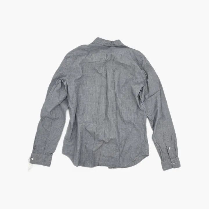 Burberry Burberry Casual Solid Long Sleeve Shirt 0079 Size M / US 6-8 / IT 42-44 - 3 Thumbnail