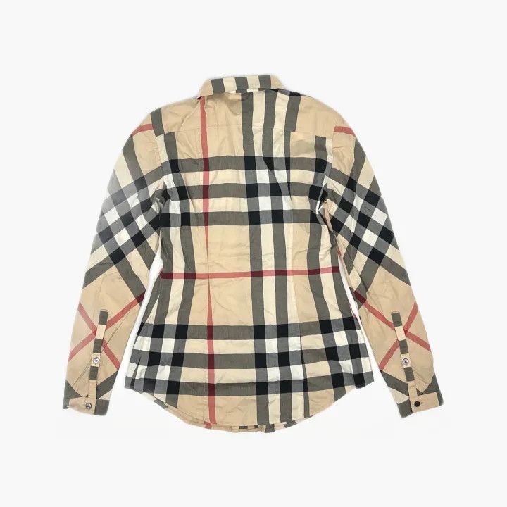 Burberry Burberry Classic Check Long Sleeve Shirt 0079 Size XS / US 0-2 / IT 36-38 - 3 Thumbnail