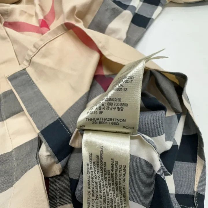 Burberry Burberry Classic Check Long Sleeve Shirt 0079 Size XS / US 0-2 / IT 36-38 - 4 Thumbnail
