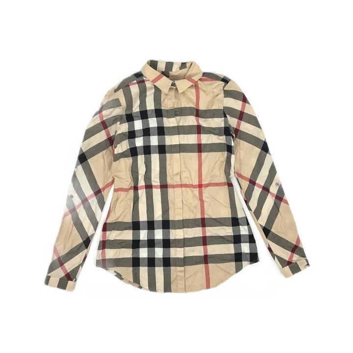 Burberry Burberry Classic Check Long Sleeve Shirt 0079 Size XS / US 0-2 / IT 36-38 - 2 Thumbnail