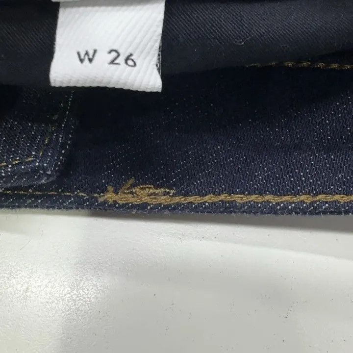 Burberry Burberry SS22 Navy Denim Mid-Waist Pants 0079 Size 26" / US 2 / IT 38 - 4 Thumbnail