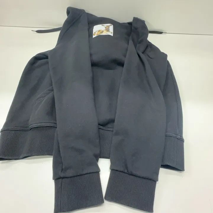 Burberry Burberry Black Hooded Deer Print Sweatshirt 0079 Size S / US 4 / IT 40 - 9 Thumbnail