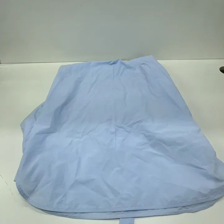 Burberry Burberry Light Blue Long Sleeve Dress with Belt 0079 Size M / US 6-8 / IT 42-44 - 7 Thumbnail