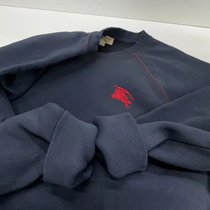 Burberry Burberry Logo Embroidered Sweatshirt for Women 0079 Size XL / US 12-14 / IT 48-50 - 7 Thumbnail
