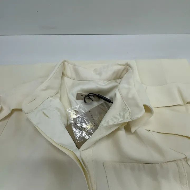 Burberry Burberry Short Sleeve Solid Color Dress 0079 Size S / US 4 / IT 40 - 10 Thumbnail