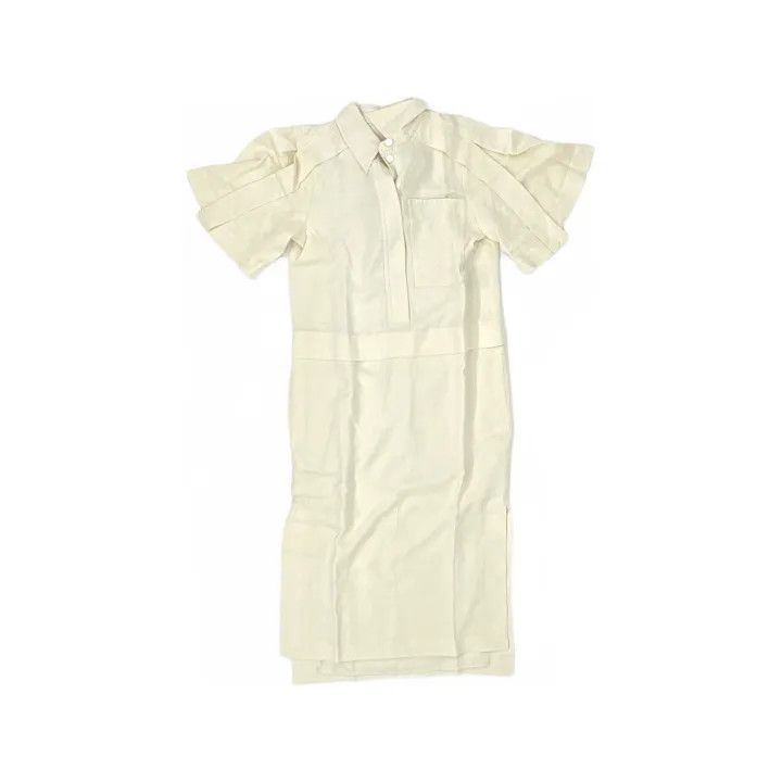 Burberry Burberry Short Sleeve Solid Color Dress 0079 Size S / US 4 / IT 40 - 2 Thumbnail