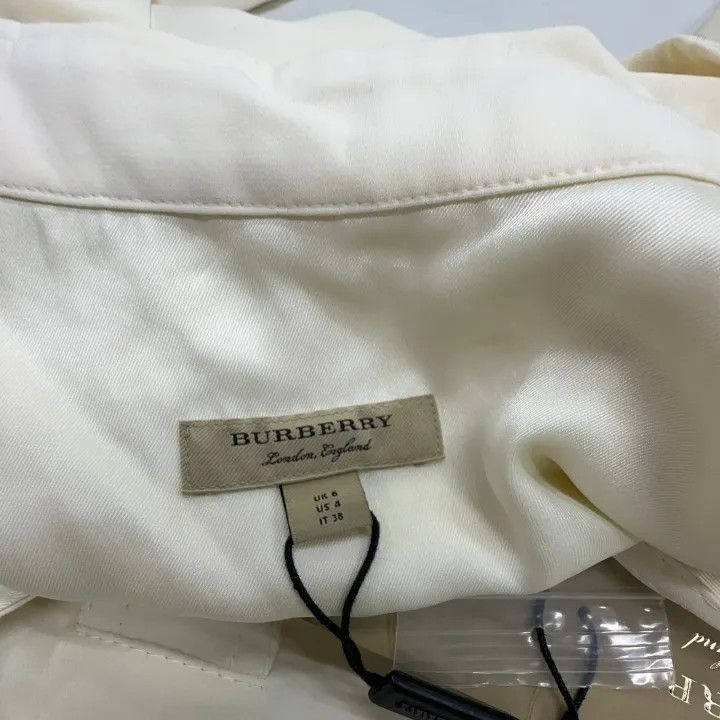 Burberry Burberry Short Sleeve Solid Color Dress 0079 Size S / US 4 / IT 40 - 5 Thumbnail