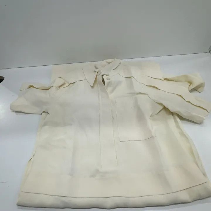 Burberry Burberry Short Sleeve Solid Color Dress 0079 Size S / US 4 / IT 40 - 9 Thumbnail