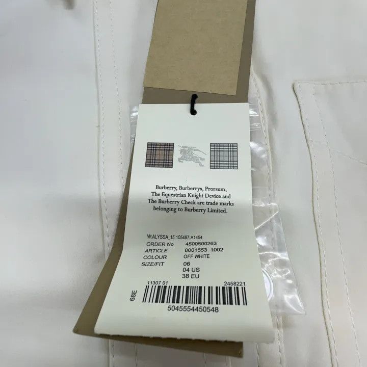 Burberry Burberry Short Sleeve Solid Color Dress 0079 Size S / US 4 / IT 40 - 4 Thumbnail