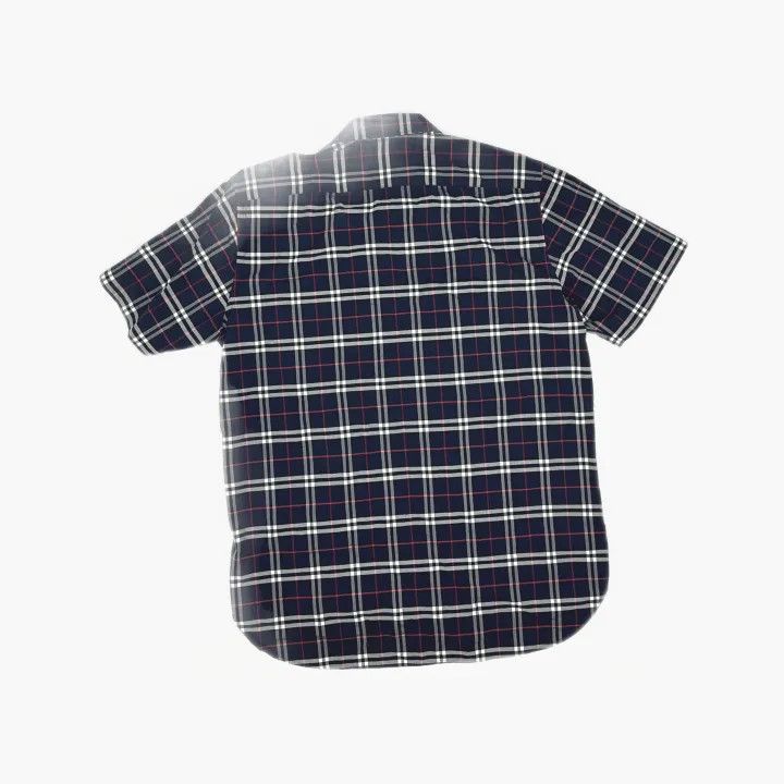 Burberry Burberry SS21 Cotton Plaid Short Sleeve Shirt 0079 Size L / US 10 / IT 46 - 3 Thumbnail