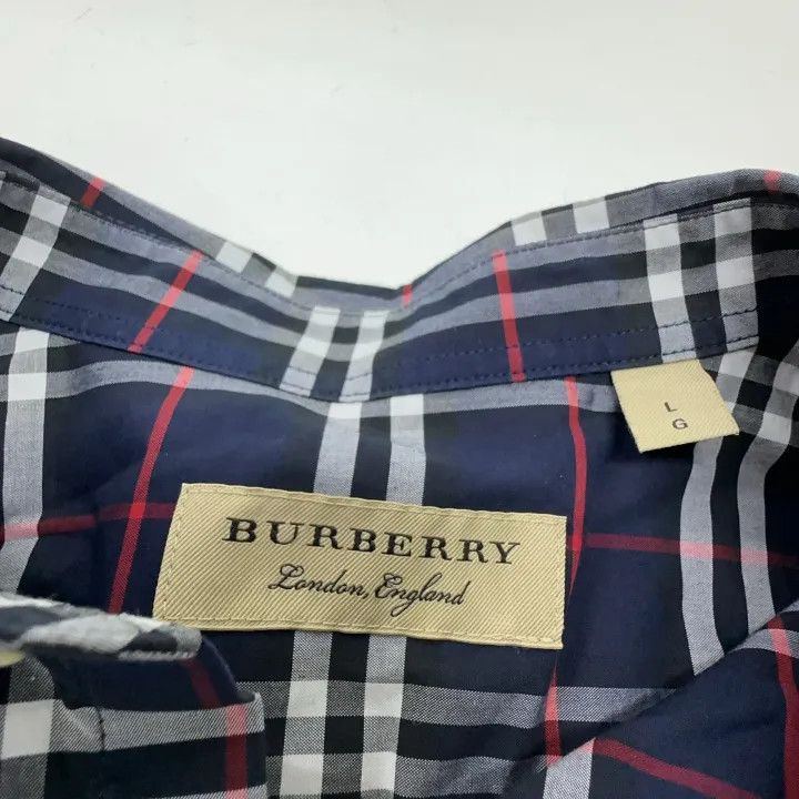 Burberry Burberry SS21 Cotton Plaid Short Sleeve Shirt 0079 Size L / US 10 / IT 46 - 5 Thumbnail