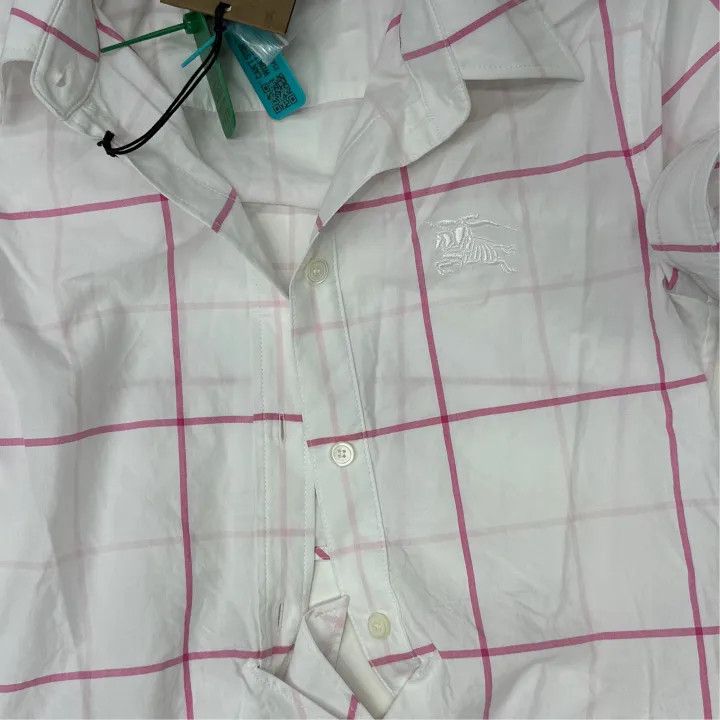 Burberry Burberry SS23 Color Block Check Shirt Dress 0079 Size S / US 4 / IT 40 - 5 Thumbnail